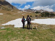 Al Laghetto di Pietra Quadra dalla conca di Mezzeno il 20 aprile 2026 - FOTOGALLERY